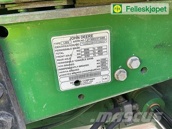 John Deere 6125R 40 KM Tratores Agrícolas usados