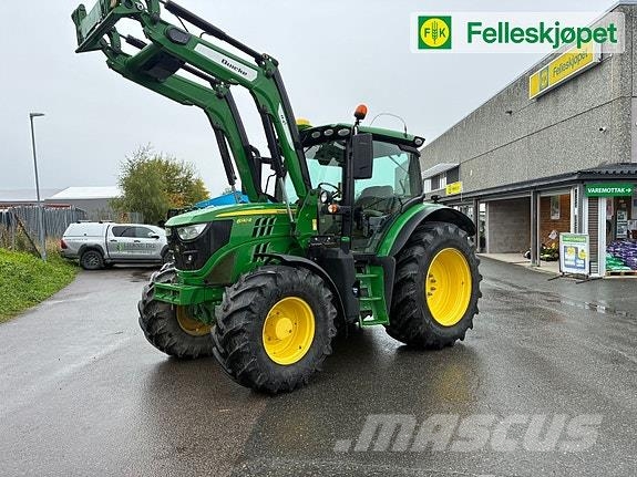 John Deere 6130R autopower 50km/t, kun 2950 timer, GPS Tratores Agrícolas usados