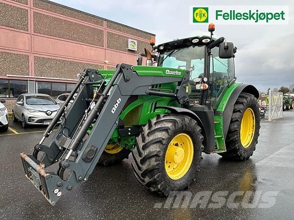 John Deere 6150R 50 KM Traktorji