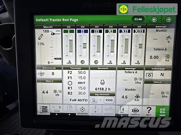 John Deere 6155R 50 KM Tratores Agrícolas usados