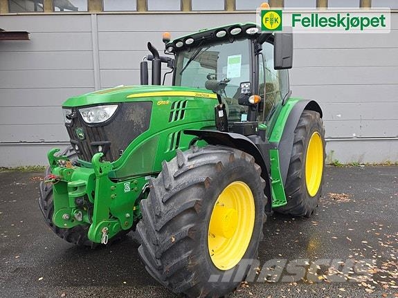 John Deere 6155R 50 KM Tractoren