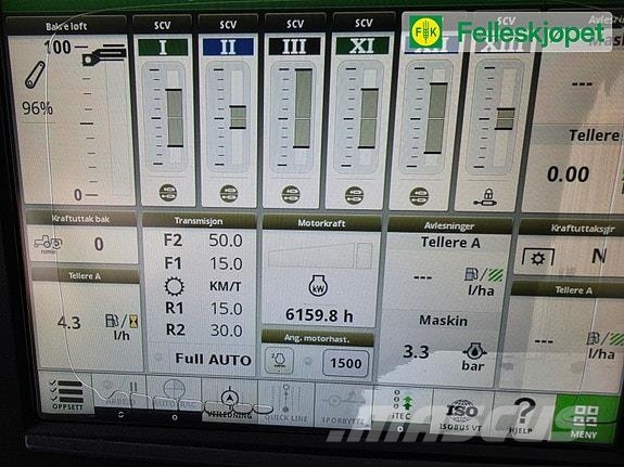 John Deere 6155R 50 KM Tractoren
