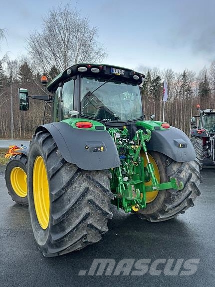 John Deere 6155R Fronthyd/Laster/GPS/900 og 710 hjul Opony, koła i felgi