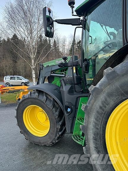 John Deere 6155R Fronthyd/Laster/GPS/900 og 710 hjul Opony, koła i felgi