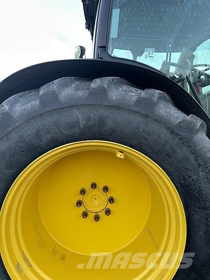 John Deere 6155R Fronthyd/Laster/GPS/900 og 710 hjul Opony, koła i felgi