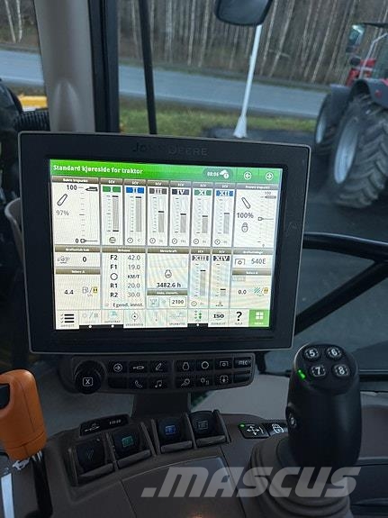 John Deere 6155R Fronthyd/Laster/GPS/900 og 710 hjul Opony, koła i felgi