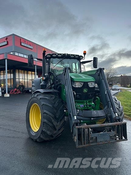 John Deere 6155R Fronthyd/Laster/GPS/900 og 710 hjul Opony, koła i felgi