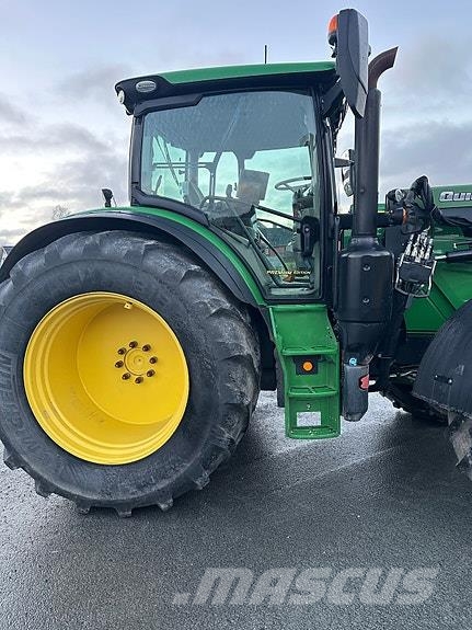 John Deere 6155R Fronthyd/Laster/GPS/900 og 710 hjul Opony, koła i felgi