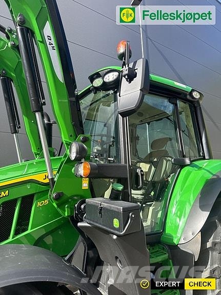 John Deere 6M105 40 km/t Traktory