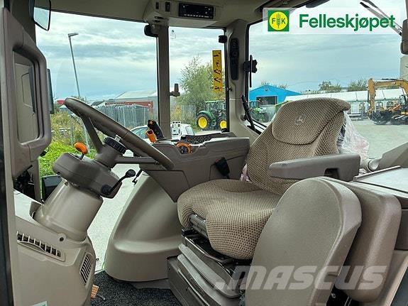 John Deere 6M125 50 km/t autopower, ålø laster, kun 430 timer 曳引機