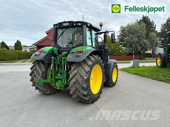 John Deere 6M125 50 km/t autopower, ålø laster, kun 430 timer トラクター
