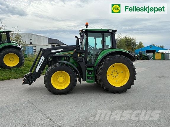 John Deere 6M125 50 km/t autopower, ålø laster, kun 430 timer Traktoren