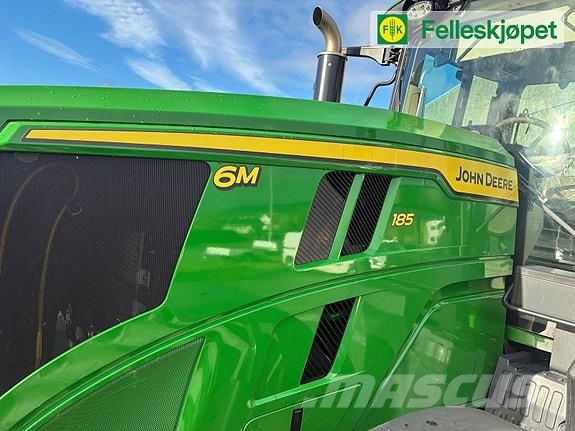 John Deere 6M185 50km/t autopower الجرارات