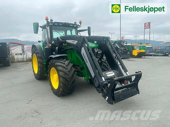 John Deere 6R 185 CommandPRO | Fronthydraulikk Traktoriai