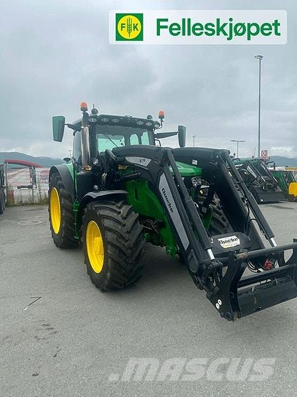 John Deere 6R 185 CommandPRO | Fronthydraulikk Traktoriai