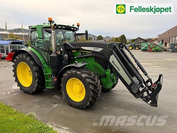 John Deere 6R 185 CommandPRO | Fronthydraulikk الجرارات