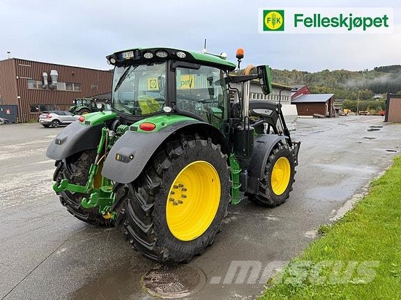 John Deere 6R 185 CommandPRO | Fronthydraulikk الجرارات