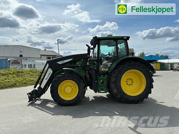 John Deere 6R185 CommandPRO Ålø Laster Traktoren