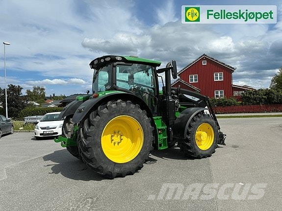John Deere 6R185 CommandPRO Ålø Laster Traktoren