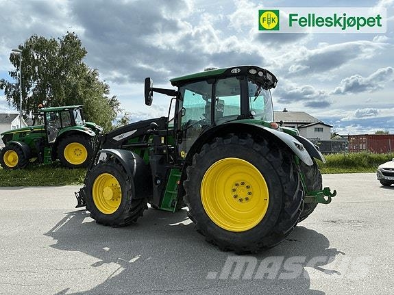 John Deere 6R185 CommandPRO Ålø Laster Traktoren
