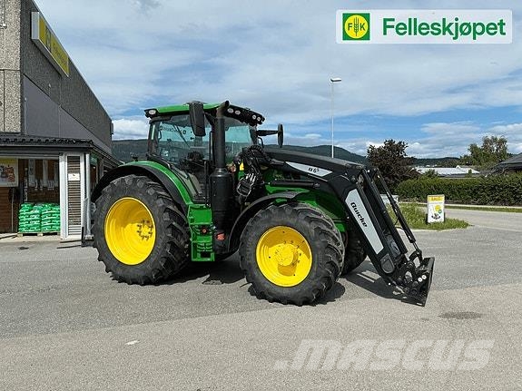 John Deere 6R185 CommandPRO Ålø Laster Traktoren