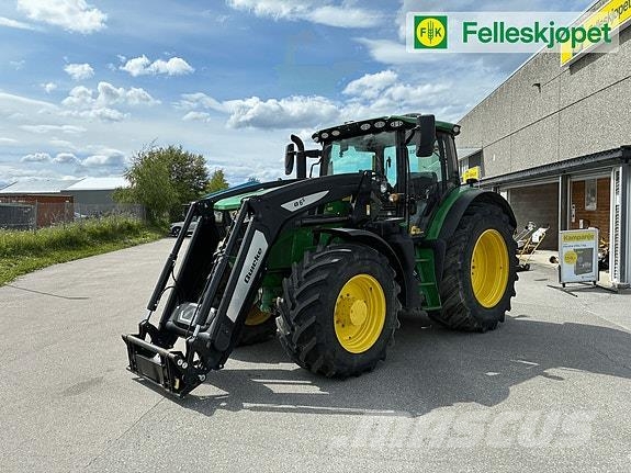 John Deere 6R185 CommandPRO Ålø Laster Traktoren