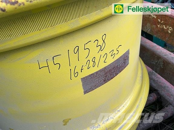 John Deere ap wheels 16x28 tvilling felgar Tvillinghjul