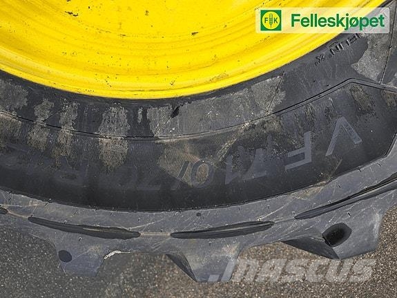 John Deere Hjul par: Michelin Axiobib 2 710/70R42 Moveero Gul Ελαστικά και ζάντες