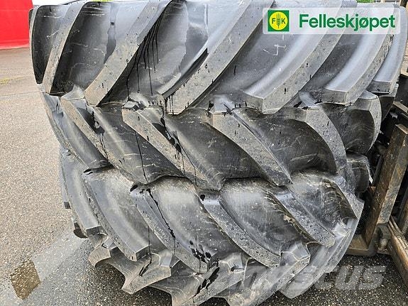 John Deere Hjul par: Michelin Axiobib 2 710/70R42 Moveero Gul Ελαστικά και ζάντες