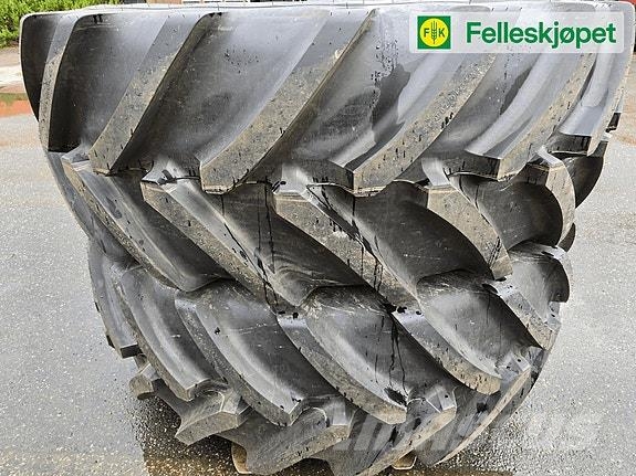 John Deere Hjul par: Michelin Axiobib 2 710/70R42 Moveero Gul Ελαστικά και ζάντες