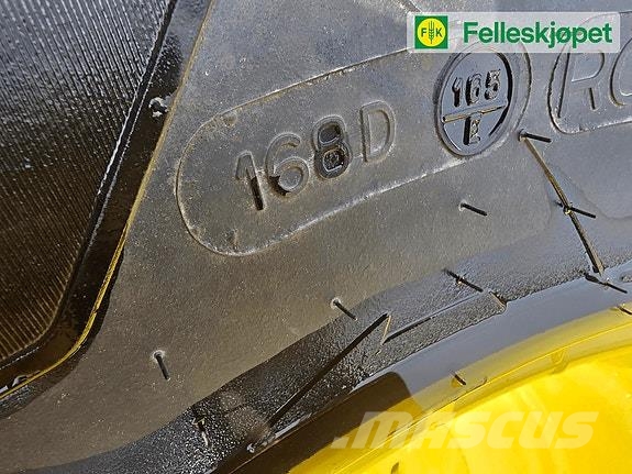 John Deere Hjul par: Michelin Axiobib 2 600/70R30 Gul DW21B Ελαστικά και ζάντες