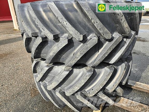 John Deere Hjul par: Michelin Axiobib 2 600/70R30 Gul DW21B Ελαστικά και ζάντες