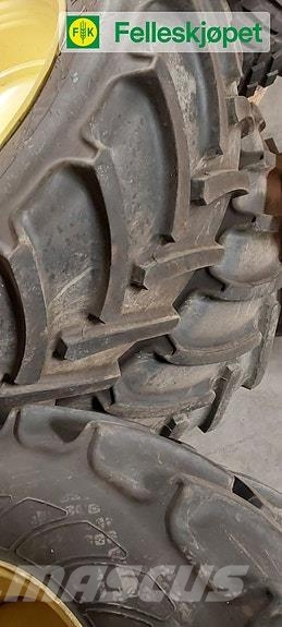 John Deere Hjul par: Mitas 660/65 42 GKN Gul 600 Pneumatici, ruote e cerchioni