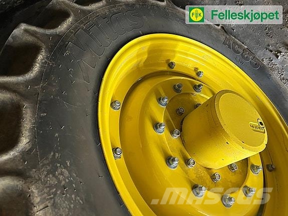 John Deere Hjul par: Mitas AC85 320/90R32 GKN Gul Шины и колёса