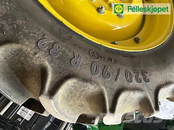 John Deere Hjul par: Mitas AC85 320/90R32 GKN Gul Шины и колёса