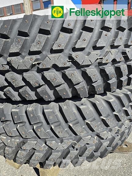 John Deere Hjul par: Nokian TRI 2 480/80 34 gul Banden, wielen en velgen