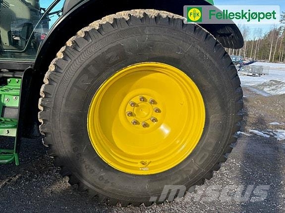 John Deere Hjul par: Nokian TRI 2 M+S 540/80R38 Fakspro Gule Tyres, wheels and rims