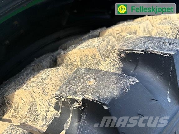 John Deere Hjul par: Nokian TRI 2 M+S 540/80R38 Fakspro Gule Tyres, wheels and rims