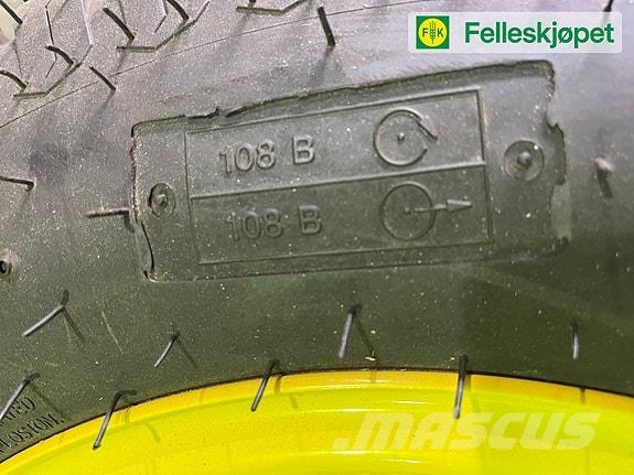 John Deere Hjul par: Titan 27/10,5X15 gul Riepas, riteņi un diski