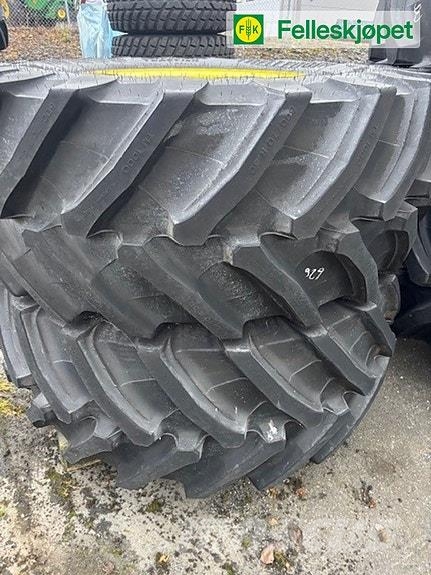 John Deere Hjul par: Trelleborg TM1000 600/70R30 GKN Gul DW21 Tekerlekler
