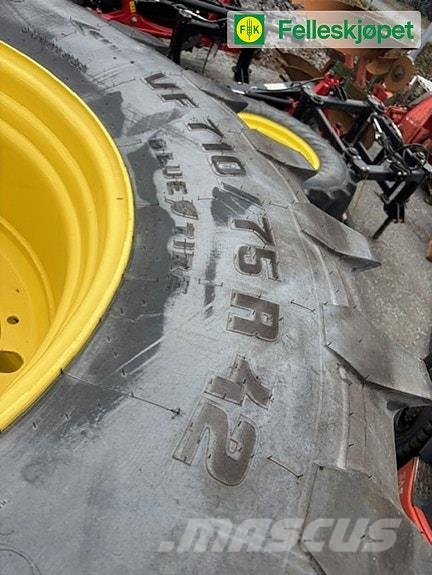 John Deere Hjul par: Trelleborg TM1000 710/75R42 Gul 420 Tekerlekler