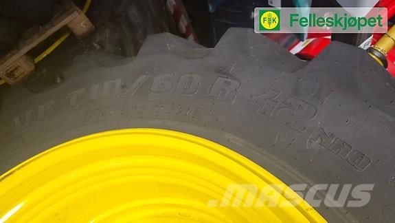 John Deere Hjul par: Trelleborg 710/60R42 Ukjent Gul 23 Шины и колёса