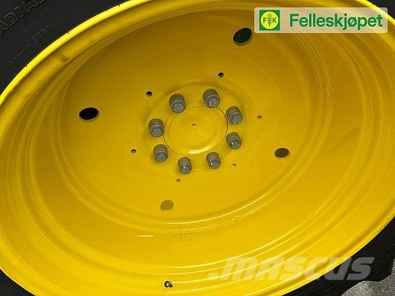 John Deere Hjulsett Trelleborg TM1060 520/60-28 og 650/60-38 Banden, wielen en velgen