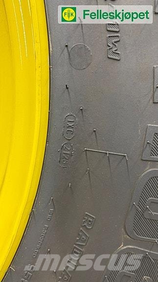 John Deere Hjulsett Trelleborg TM1060 520/60R28 Padangos, ratai ir ratlankiai