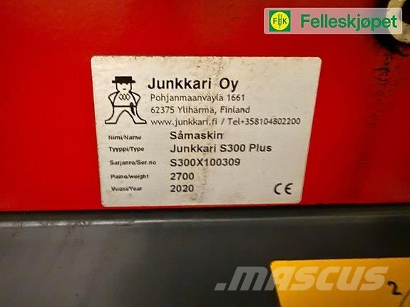 Junkkari S 300 Pluss Mėšlo barstytuvai