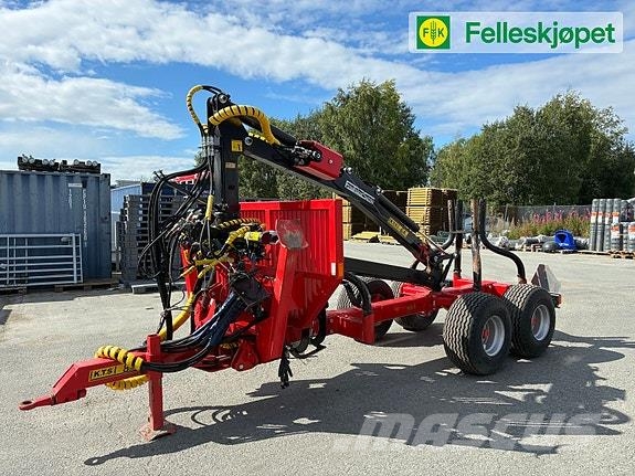 K.T.S 8500 tømmerhenger med vinsj, meget lite brukt! Bosbouw - Overige