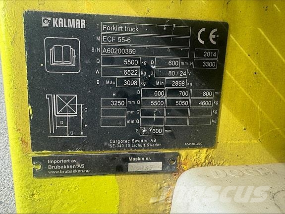 Kalmar ECF55-6 45663 Muut koneet