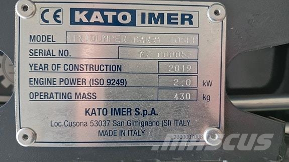 Kato ELEKTRISK Minidumper Carry 105EP Utilaje construcții - Altele