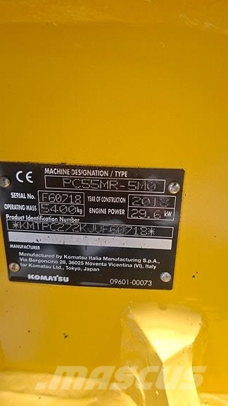 Komatsu PC55MR-5 med rotortilt Kun 2200 timer Anlegg - Annet