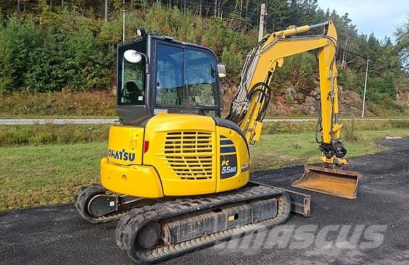 Komatsu PC55MR-5 med rotortilt Kun 2200 timer Anlegg - Annet